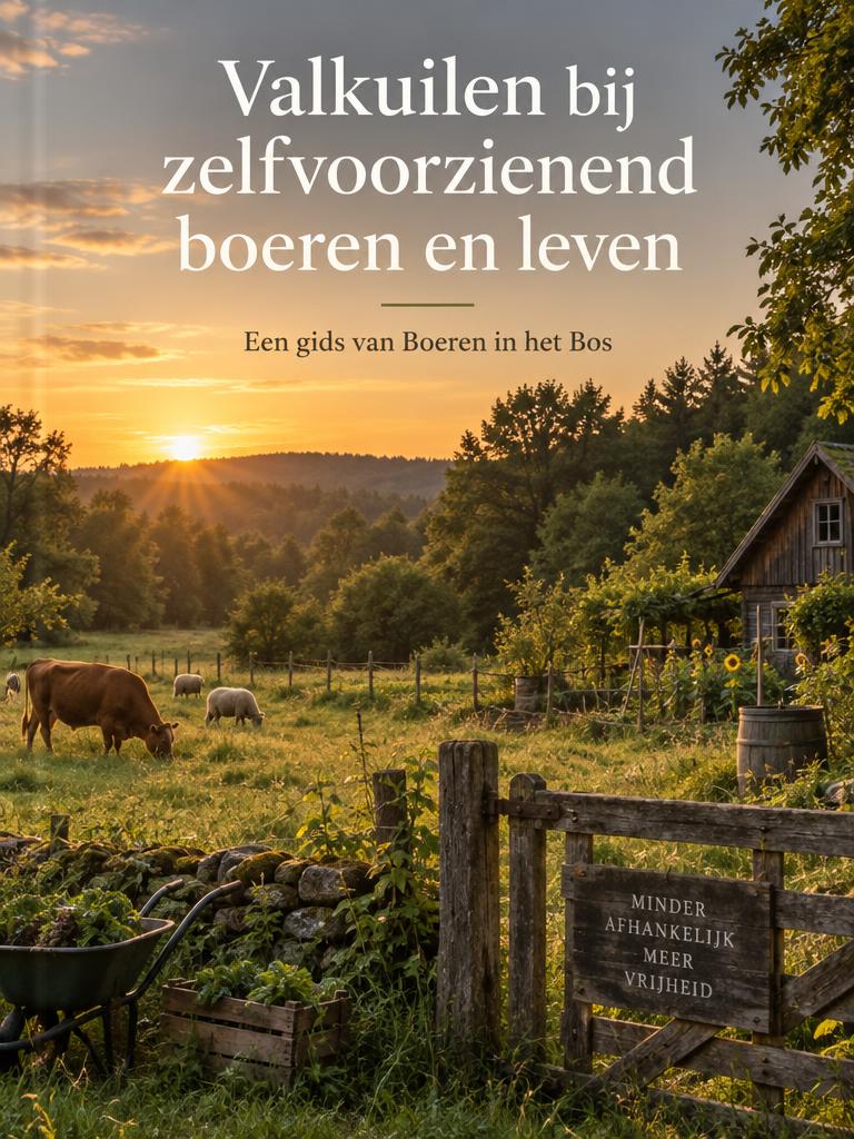 Voorkant van de gids Valkuilen bij zelfvoorzienend boeren en leven